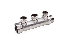 Коллектор резьбовой Aqualink вн-нар 3/4, 1/2х3 (Цена за упаковку 2 шт.) арт. 2422