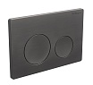 Кнопка смыва BelBagno BB-03C-GM оружейная сталь