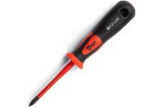 Диэлектрическая отвертка PZ1x80 КВТ Слим 78585