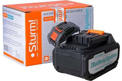 Аккумулятор 1BatterySystem (18 В; 4 Ач) Sturm SBP1804
