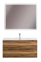 Мебель для ванной BelBagno Marino-Cer-N 100 см Rovere Rustico