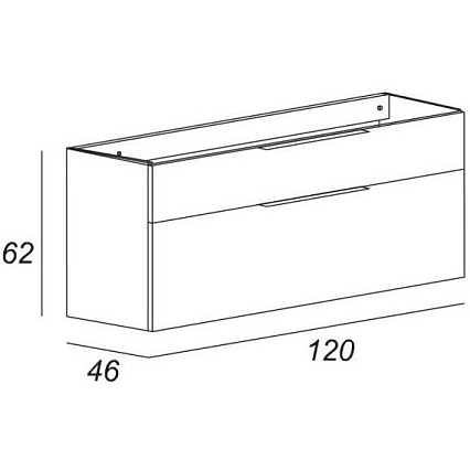 Мебель для ванной Cezares Urban 120 см