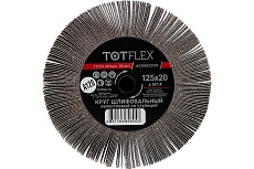Круг лепестковый радиальный универсальный 125x20 мм, М14, Р120 TOTFLEX 4631163848053