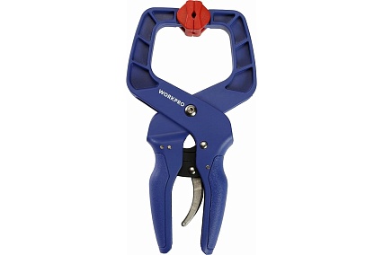 Пружинный зажим WORKPRO 100 мм WP232015
