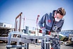Аккумуляторная угловая шлифовальная машина с тормозом Flex LB 125 18.0-EC/5.0 Set 499331