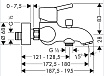 Смеситель для ванны Hansgrohe Talis S 32420000