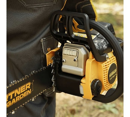 Бензопила Partner For Garden GS-180 / GS-180 P (бензиновая 1.5 л.с, мощность 2 кВт, объем двигателя 49,3 см3 , длина шины 16" - 40 см) ШК 5581