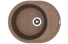 Кухонная мойка Flortek Родос 58 см, коричневый FG