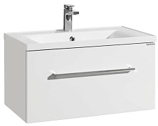 Тумба с раковиной Акватон Мадрид 80 с ящиком, белый