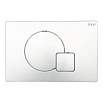 Кнопка смыва Black&White Universe WPI-09523 Chrome