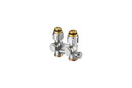 Запорно-присоединительный узел Oventrop Multiflex F, 1/2 HP x 3/4 HP 1015993