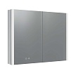 Зеркальный шкаф Aquatek 80x70 см с подсветкой, антипар, хром AQ7809-MLC