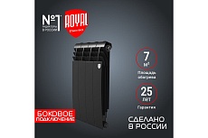 Радиатор Royal Thermo BiLiner 500/NoirSable - 4 секц. НС-1176311