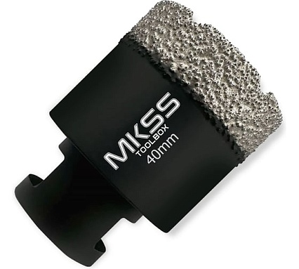 Коронка алмазная универсальная MKSS Toolbox KS2803 HARD 40 мм, M14 для УШМ KS28030040
