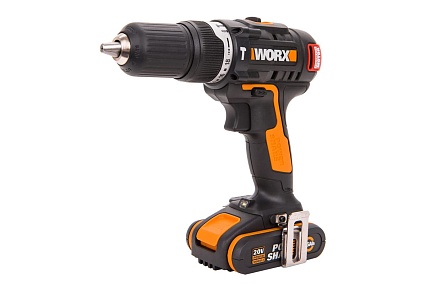 Ударная аккумуляторная бесщеточная дрель-шуруповерт Worx WX367.3