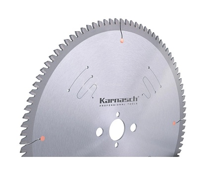 Диск пильный по алюминию, отрицательный угол Karnasch 420×4,0/3,2×30 мм, Z=96 TFN, арт. 11.1100.420.010