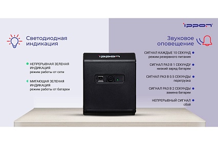Источник бесперебойного питания Ippon Back Comfo Pro II 1050 600Вт 1050ВА черный 1189991