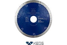 Диск алмазный Professional по керамограниту (125х22.2) для УШМ KEOS DBP01.125