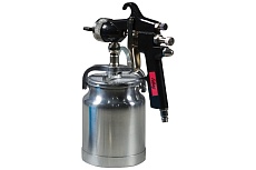 Набор пневмоинструмента Fubag Basic S1000 3 предмета, краскораспылитель с нижним бачком 1 л, спиральный шланг 5 м, доп. сопло 2 мм с воздушной головкой и иглой 120111