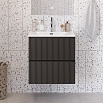 Мебель для ванной BelBagno Uno-Mini 60 см Темно-серый матовый