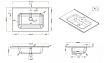 Мебель для ванной BelBagno Etna 70x45x60 см Bianco Lucido