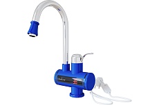Смеситель-водонагреватель Mixline проточного типа wh-003 blue, 3.3 квт, УЗО, кухня, индикатор температуры 551720