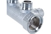 Запорный коллектор FAR 3/4" с 3 отв. 1/2" НР, плоск.присоед. FK 3870 3412TP