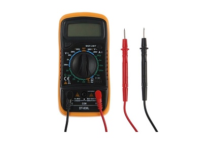 Мультиметр Тундра DT-830L, ACV/DCV, DCA 2768104