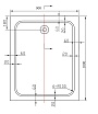 Поддон для душа Vincea VST-2AR 100x90 прямоугольный