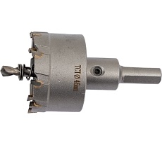 Коронка по металлу 46 мм с пластинами ВК8 WOLFSTAR cw00033