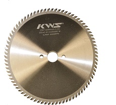 Диск пильный KWS HM с тонким пропилом 255х30х2.0х80T W K5 04050-2553020080W