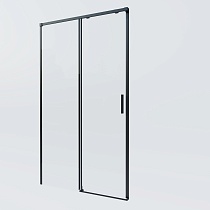 Душевая дверь Vincea Soft 2 VDS-3SO2140CLB 140x200 черный, прозрачная