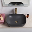 Раковина BelBagno BB1302-H311 50 см, серый матовый