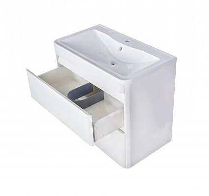 Тумба с раковиной Style Line Атлантика 80 см подвесная