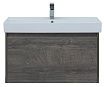 Тумба с раковиной Aquanet Nova Lite 90 см, 1 ящик