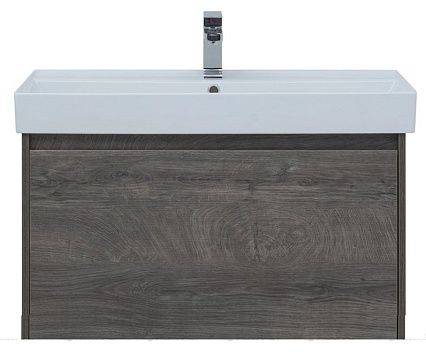 Тумба с раковиной Aquanet Nova Lite 90 см, 1 ящик