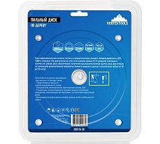 Диск пильный по дереву (200х32-30 мм; 56 зубов) Vertextools 200-56-32