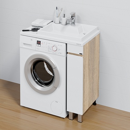 Тумба с раковиной Санта Марс 80 см (рак.Юпитер 80см) напольная