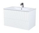 Тумба с раковиной Iddis Bild 80 см белый BIL80W0i95K