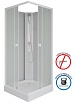 Душевая кабина Niagara Promo P90/13Q/MT/BK 90x90 стекло матовое, без крыши и г/м