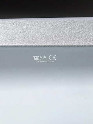 Душевая кабина WeltWasser WW500 WERRA XL 901 90x90 хром, прозрачное 10000014046