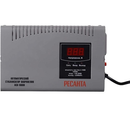 Стабилизатор Ресанта АСН-1000 Н 63/6/64