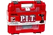 Аккумуляторная бесщеточная дрель P.I.T. 20 В, 2 Li акк. 1.5 Ач, 40 Нм, ударн, фикс. шпинделя, кейс PSR18-D4