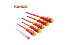 Набор диэлектрических отверток KENDO 6 шт. 1000 В 20483