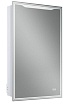 Зеркальный шкаф Art&Max Merano 50x80 см AM-Mer-500-800-1D-L-DS-F с подсветкой, анти-пар