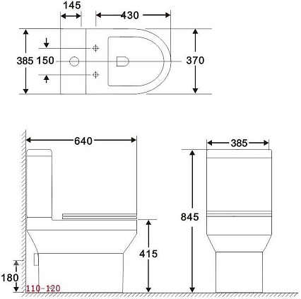 Унитаз-компакт Aquanet Rimless Logic-C CL-12339