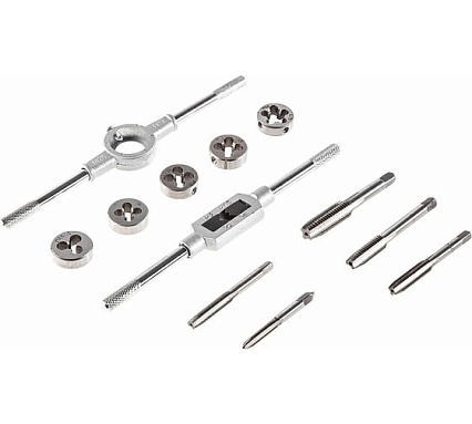 Набор метчиков и плашек Hammer Flex 601-039 12 шт 400856
