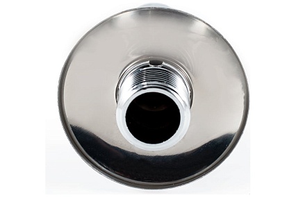 Угловой шаровой кран для бытовой техники PROFACTOR PF CHROME н/цанга 1/2 дюйма х 10 мм PF BAV 357C