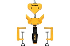 Угловая струбцина DeWalt большое усилие, 2 струбцины для крепления DWHT83853-0