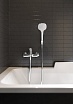 Душевой гарнитур Hansgrohe Croma Select E Vario 26413400 хром/белый